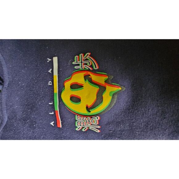 Brooklyn Cloth Mfg‎ Drip All Day navy hoody, men's size Small - Picture 2 of 10